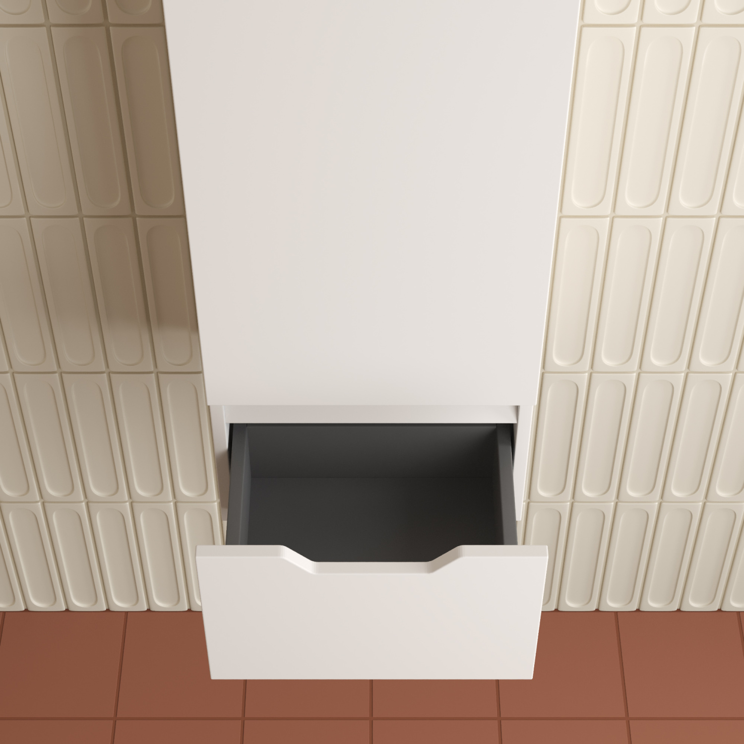 Пенал Style Line Остин 36 R, подвесной, 1 ящик, белый