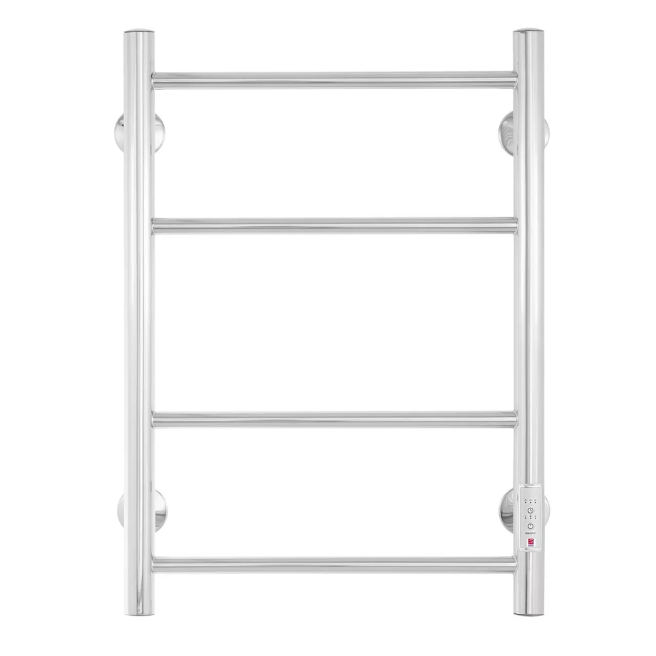 Полотенцесушитель электрический Energy Round 600x400 с таймером, хром