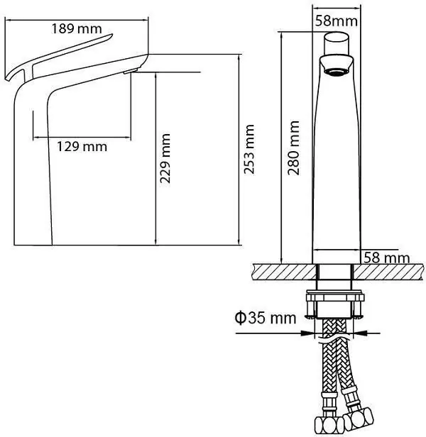 Смеситель для раковины Timo Olivia 3111/00F хром