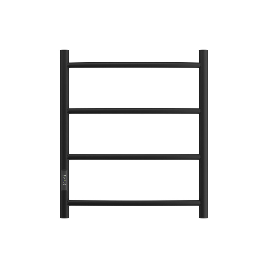 Полотенцесушитель электрический APEXTERMO Corona CR00065BM 600x500, черный матовый