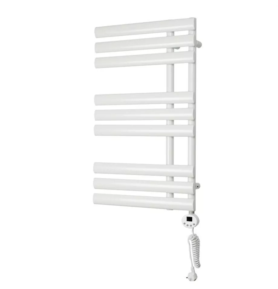 Полотенцесушитель электрический Domoterm Гамма П9 500х820 ER правый, белый матовый