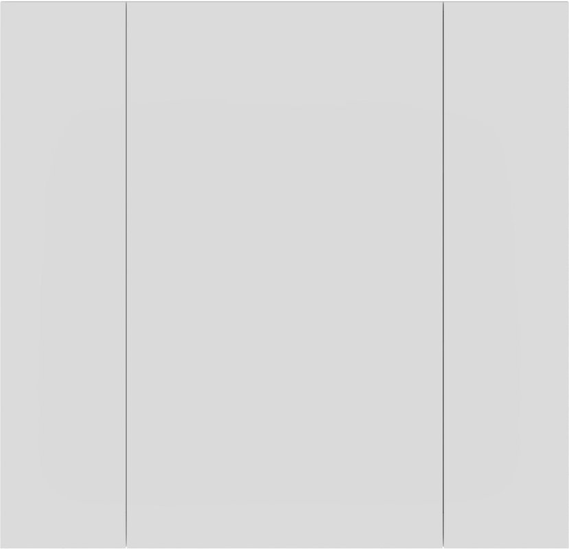 Зеркальный шкаф подвесной SanStar Универсальный 90 белый