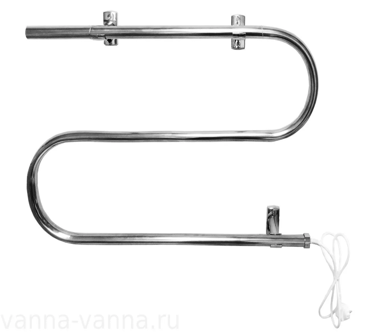 Полотенцесушитель электрический Domoterm 112 42х50 R правый, хром