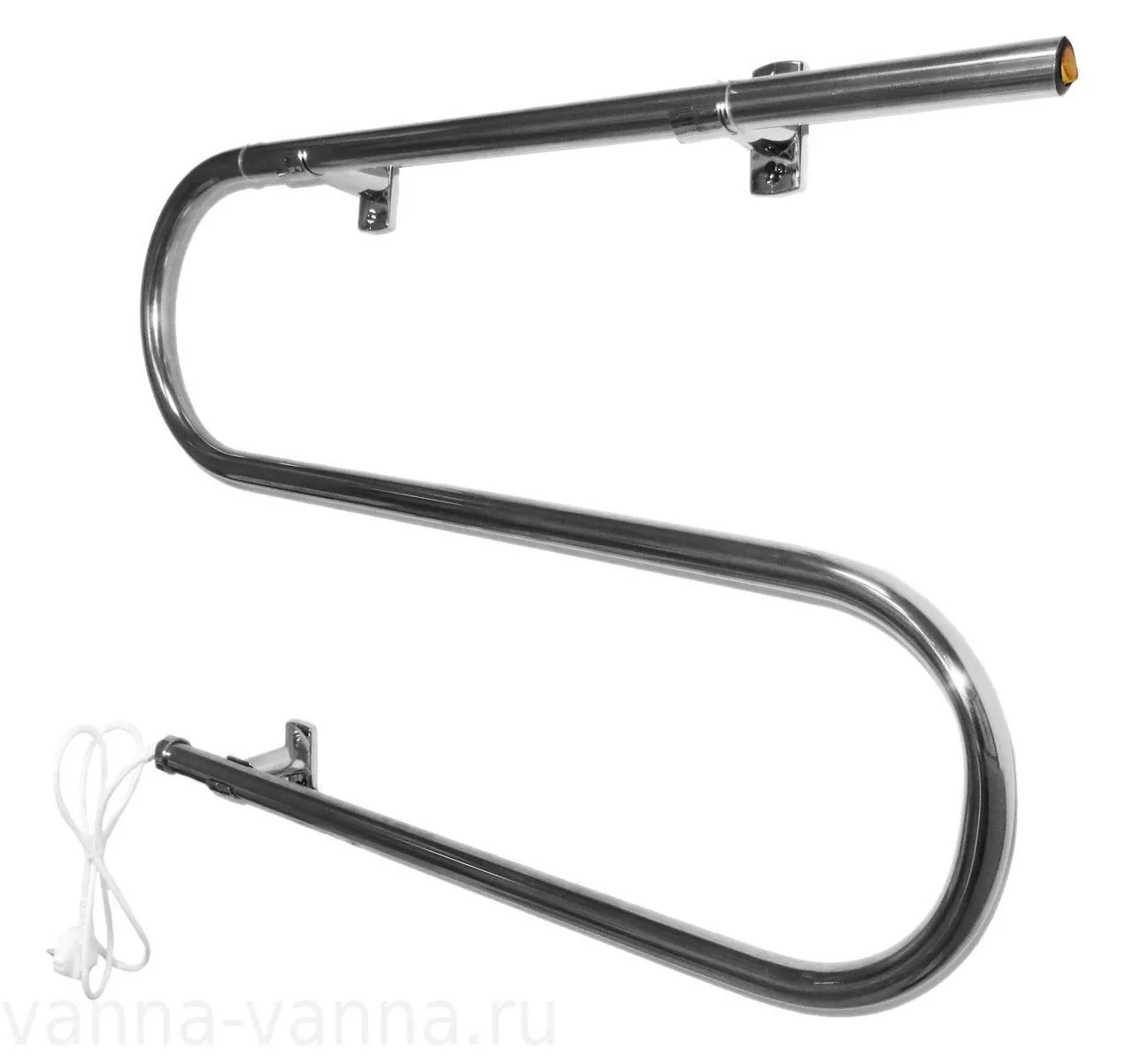 Полотенцесушитель электрический Domoterm 112 42х70 L левый, хром