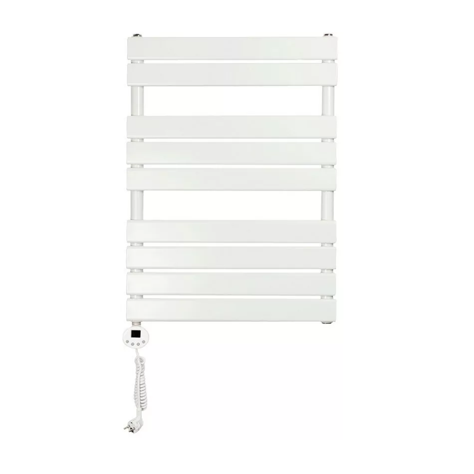 Полотенцесушитель электрический Domoterm Вита П9 500х748 EL левый, белый матовый