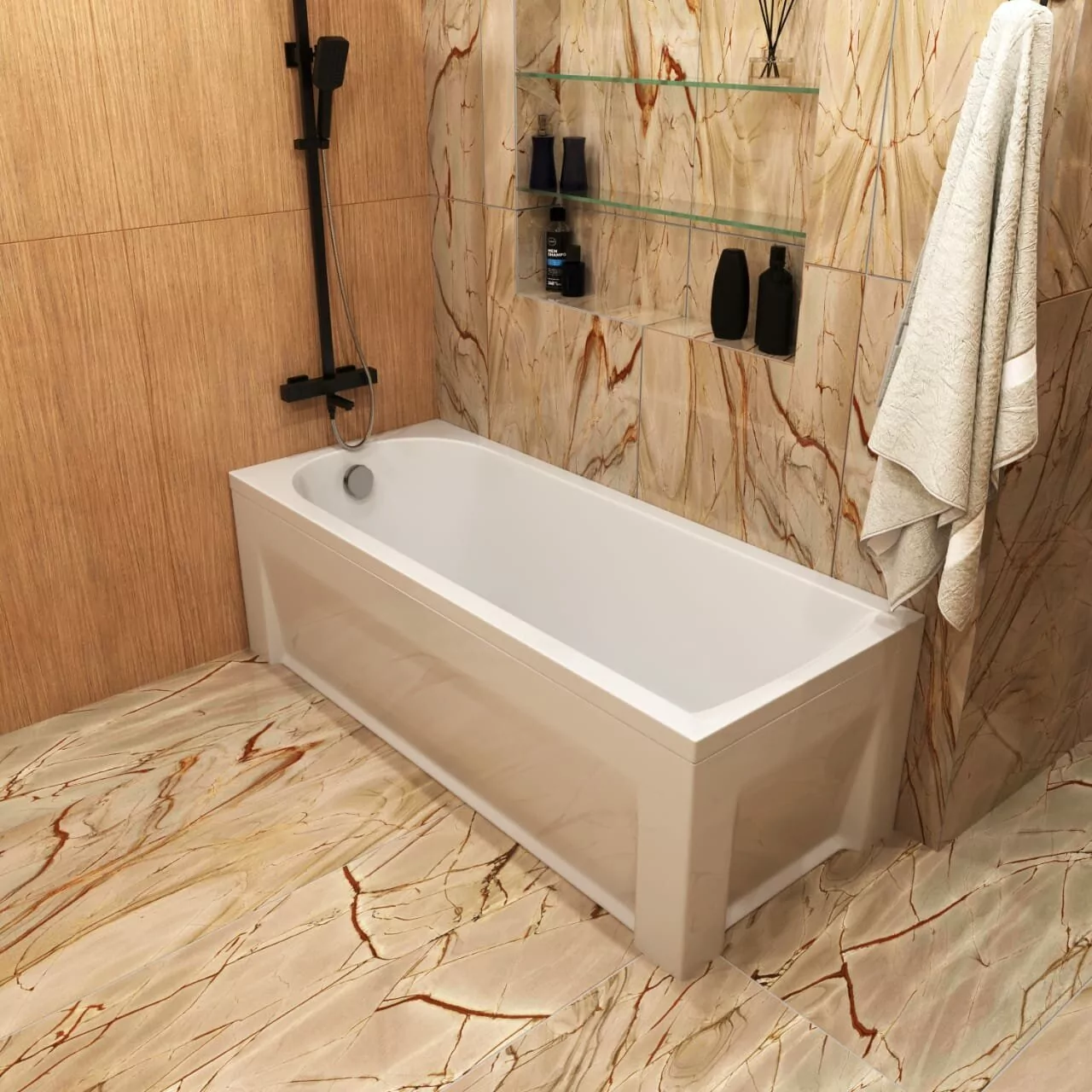 Ванна акриловая Timo Mika 150x70