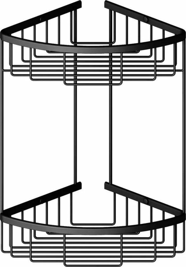 Полка Timo Saona 13082/03 черный матовый