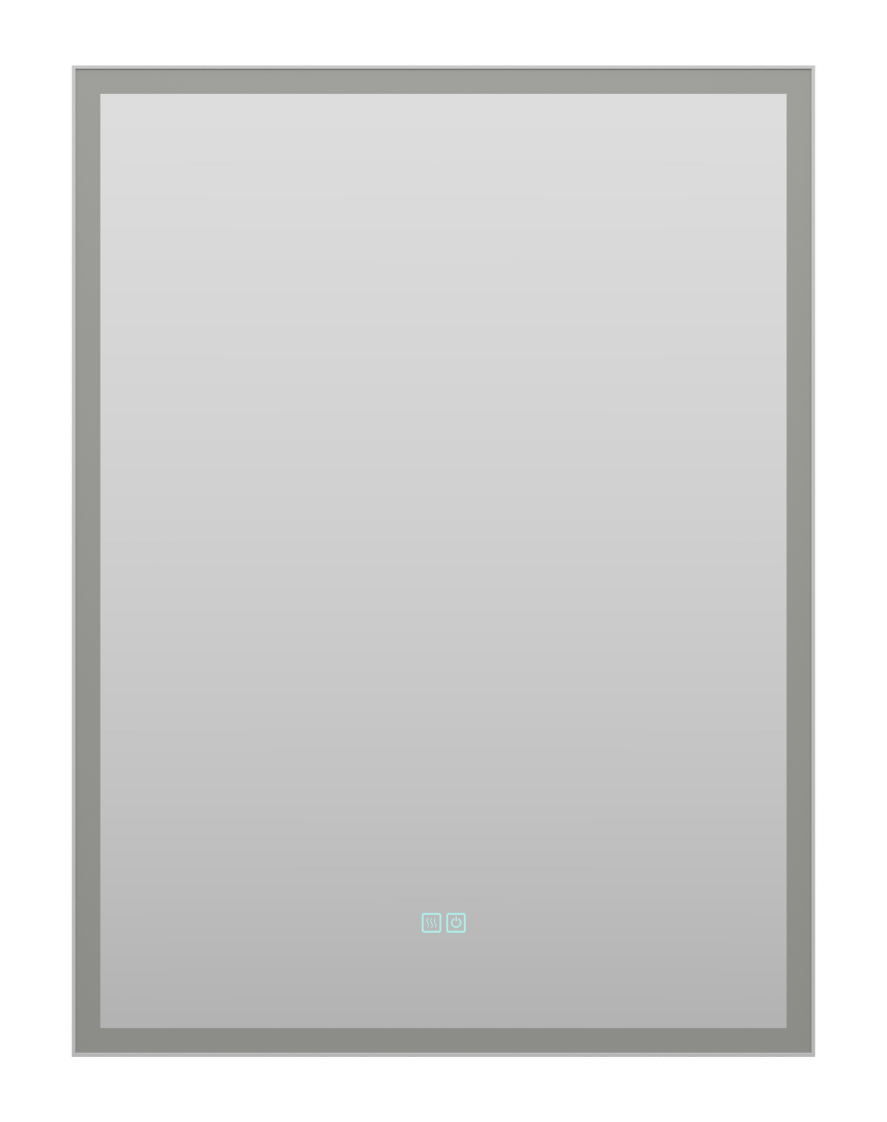 Зеркало Misty Веритате 600x800 серый