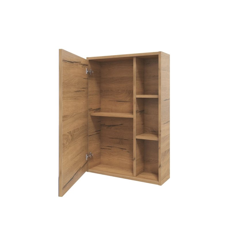 Зеркальный шкаф SanStar Lavanti/Graffa/Diva/Модена 50 Дуб вотан