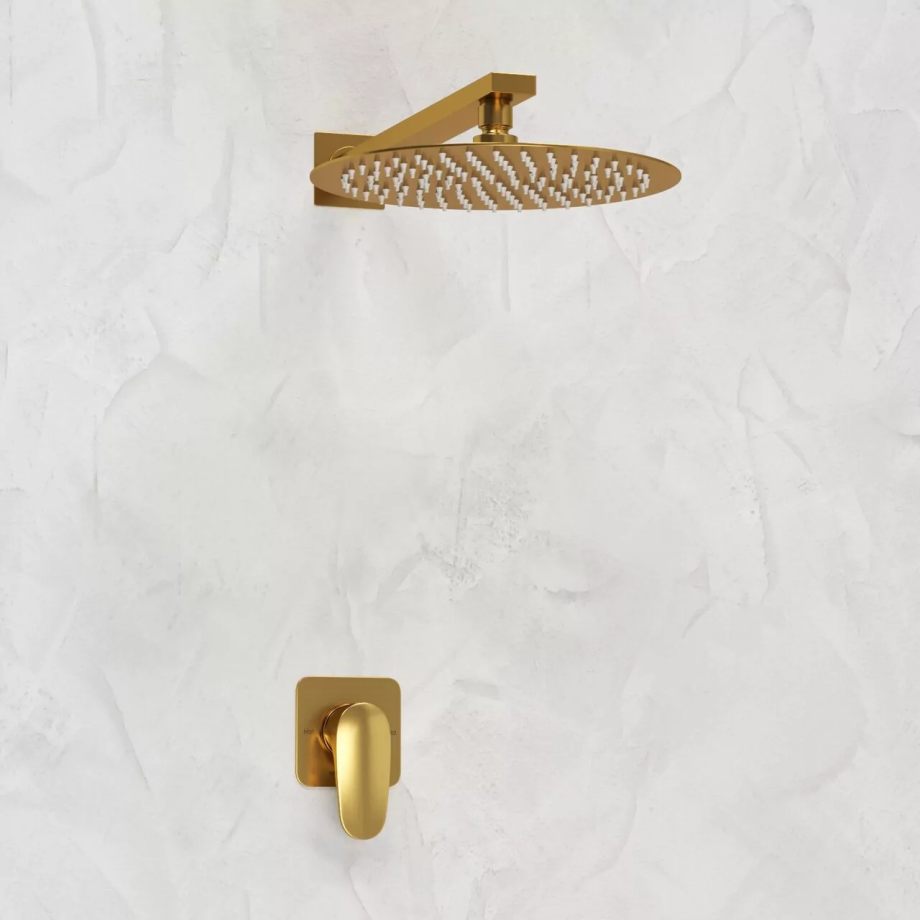 Душевой комплект WasserKraft Havel A3651.180.259 матовое золото