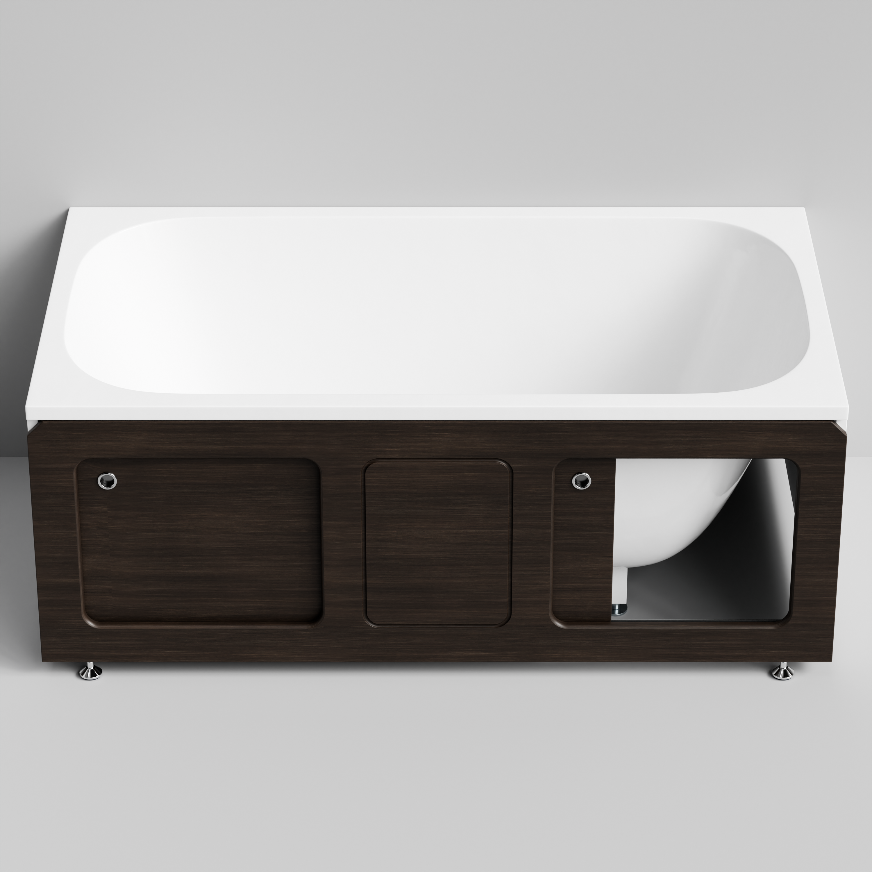 Экран под ванну Vod-ok Хит 150 раздвижной Палисандр