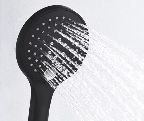 Душевой комплект WasserKraft A177471 черный Soft-touch