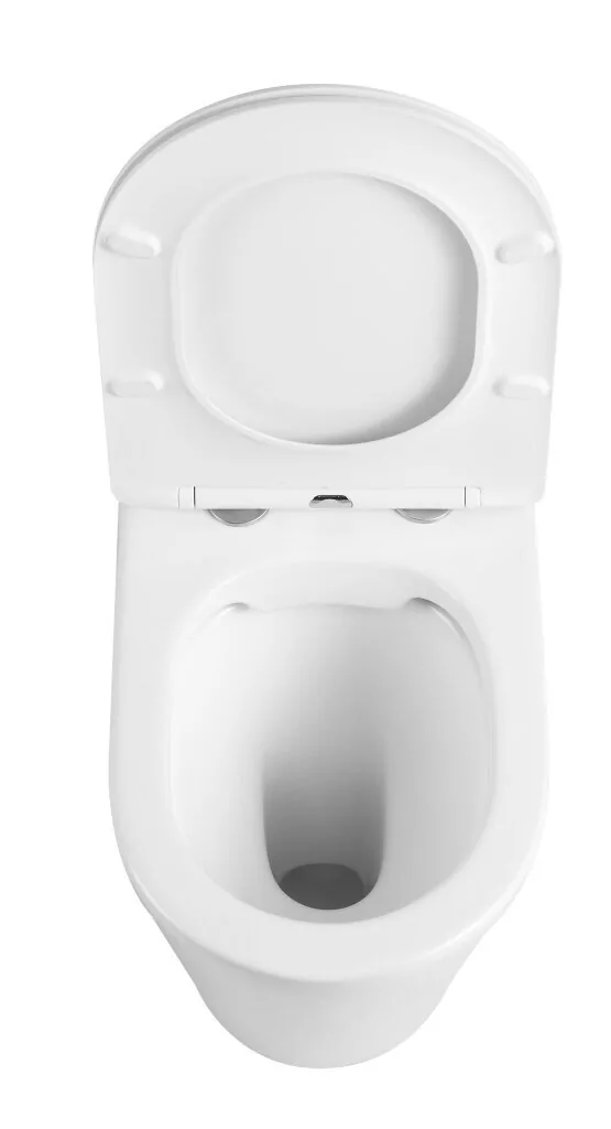 Унитаз Iberica Blanca Burgos Alto IB.BRA.131.1B1 приставной, безободковый, приставной, белый