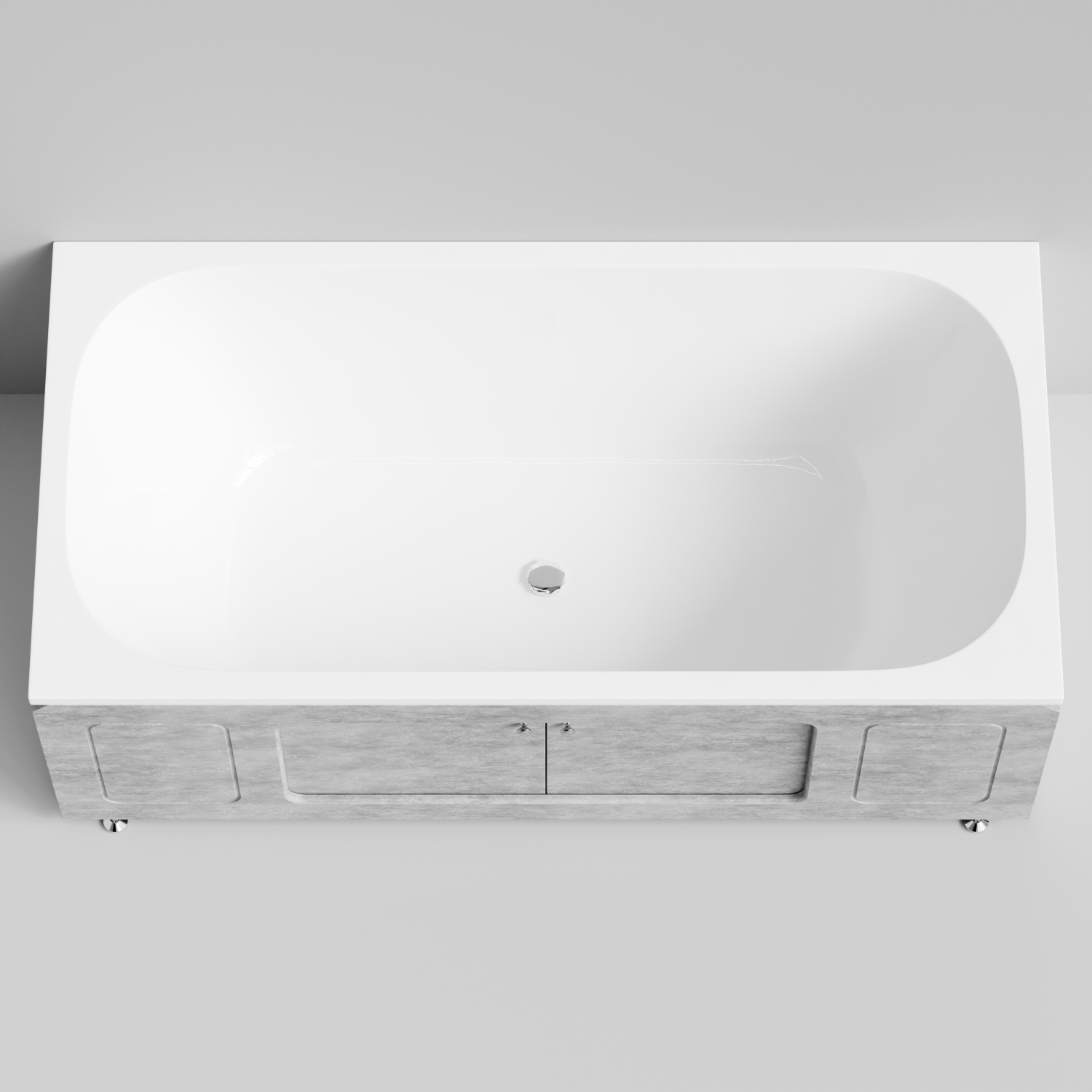 Экран под ванну Vod-ok Лидер 170 раздвижной Горный камень