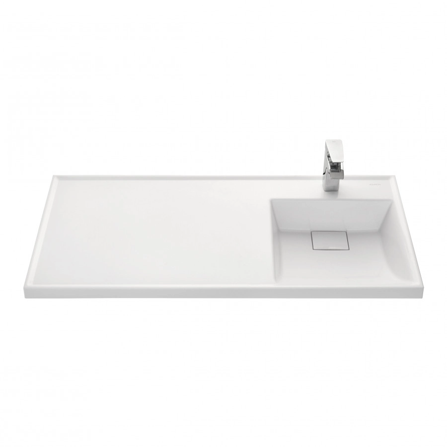 Раковина Aquaton Лондри 105 правая, белая