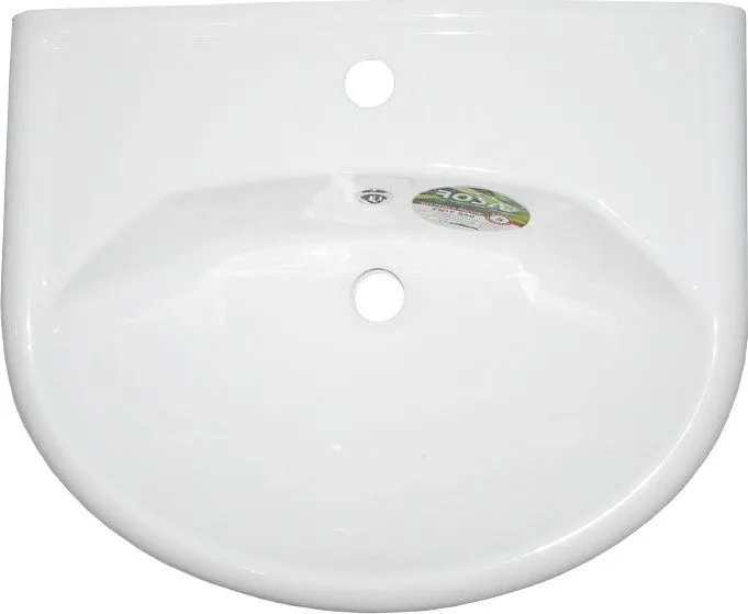 Тумба Emmy Милли с раковиной Уют 55 напольная, белая от магазина Vanna-Vanna.ru!