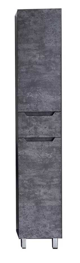 Пенал Emmy Стоун 35 L напольный, 1 ящик, темный бетон матовый