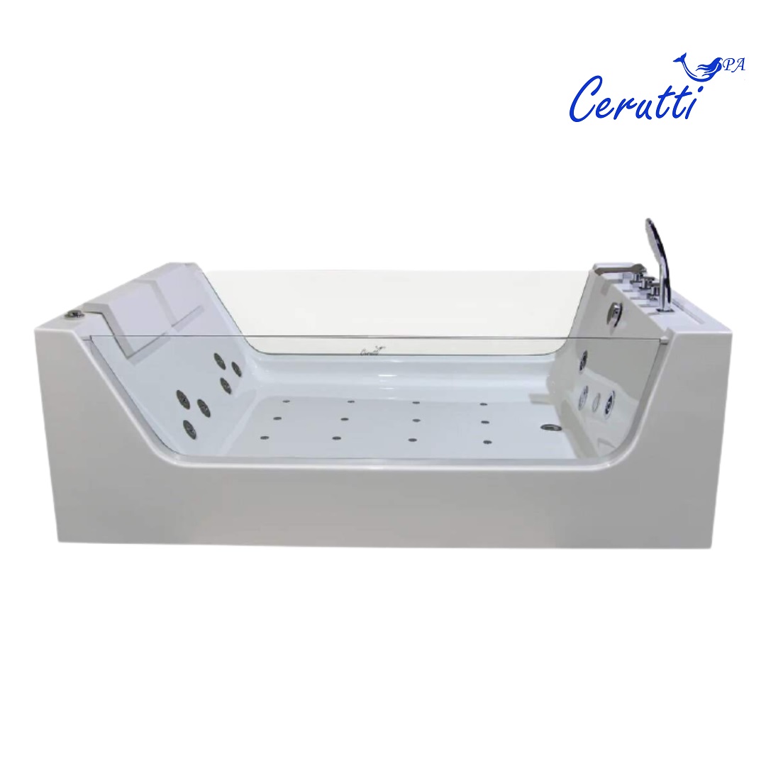 Ванна Cerutti Spa C-454A акриловая, гидромассажная (1700x1200x580)