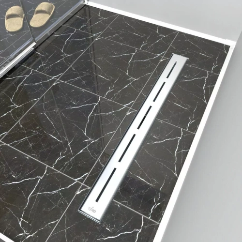 Душевой лоток Timo SP10 70 с решеткой SG10 70 хром матовый от магазина Vanna-Vanna.ru!