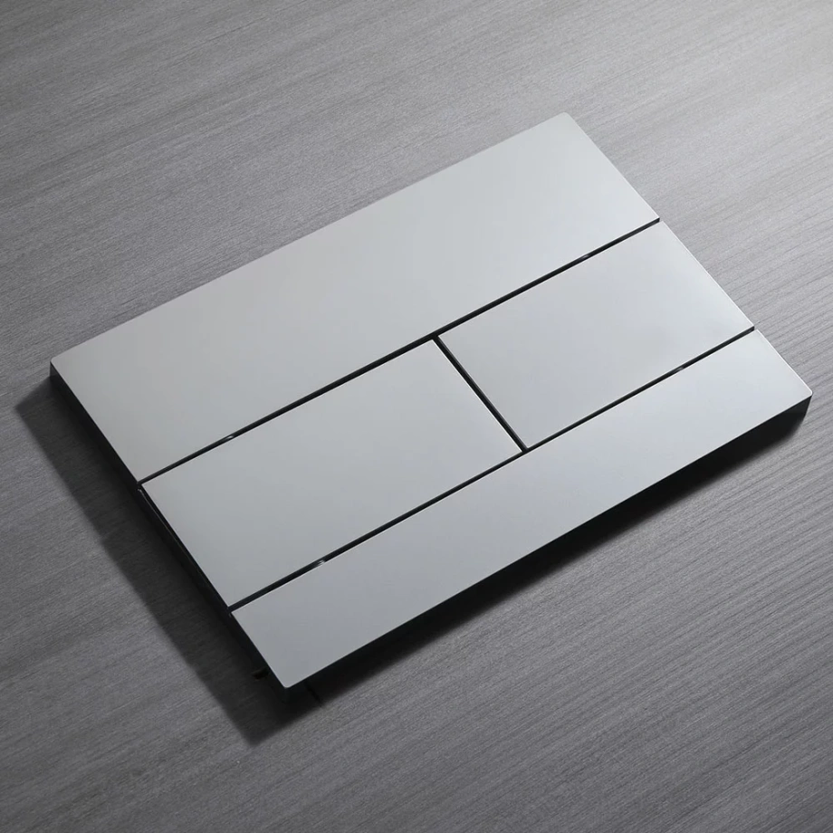 Кнопка смыва Veconi FLUSH V7, FLV7-CM, 240х162х10, пластик, хром матовый