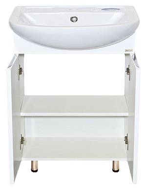 Тумба с раковиной Misty Лаванда 70 белый
