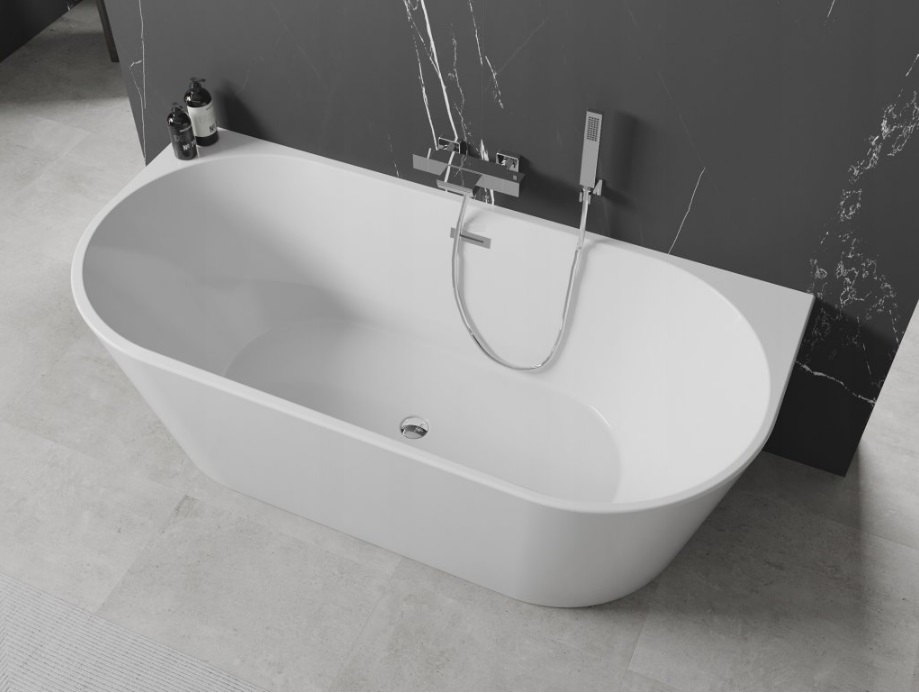 Ванна акриловая Cerutti Spa VETTORE W приставная (1700x750x560)