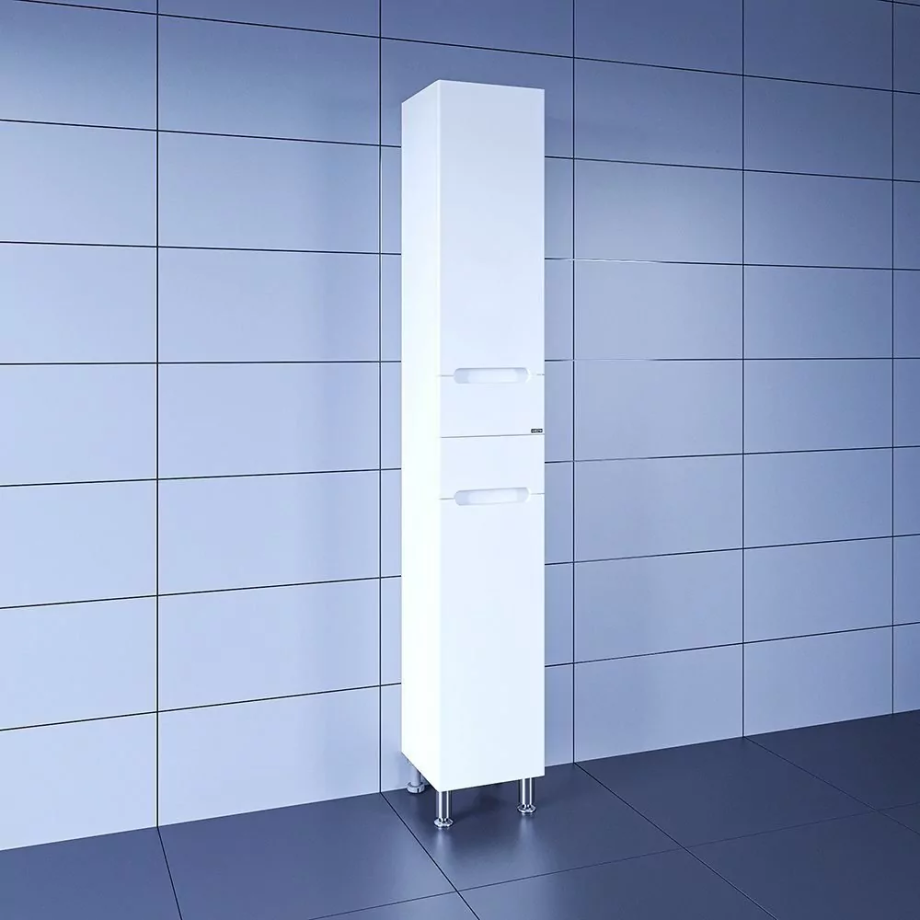 Пенал Санта Лондон 30 L/R напольный, белый