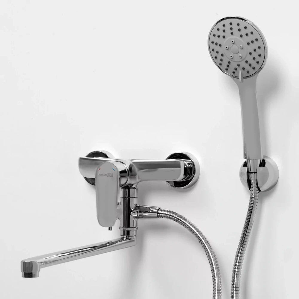 Смеситель для ванны WasserKraft Vils 5602L хром от магазина Vanna-Vanna.ru!