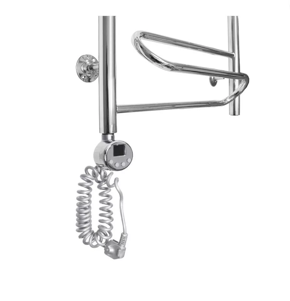 Полотенцесушитель электрический Domoterm Офелия П6 500х500 EL левый, хром