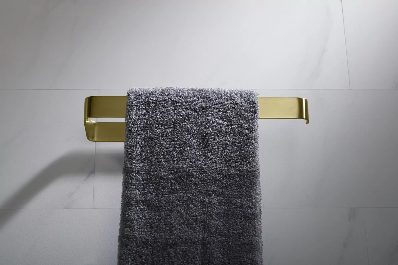 Полотенцедержатель Timo Selene 17057/17 одинарный, штанга, матовое золото