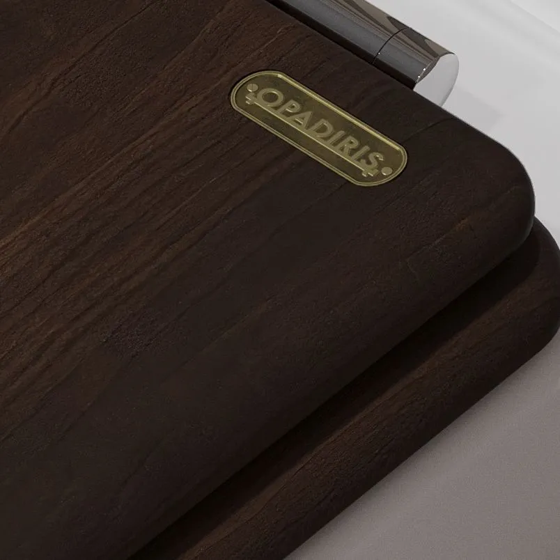 Унитаз-компакт Opadiris Палермо OS24724A белый, антикварный орех