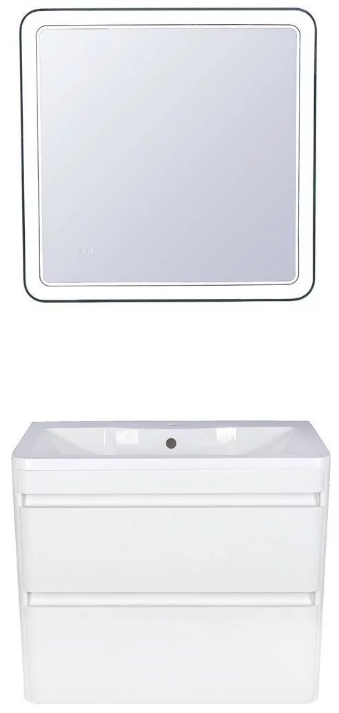 Зеркало Style Line Атлантика 60 сенсор, свет, часы от магазина Vanna-Vanna.ru!