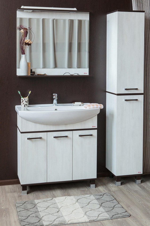 Зеркало Sanflor Толедо 85 венге, орегон