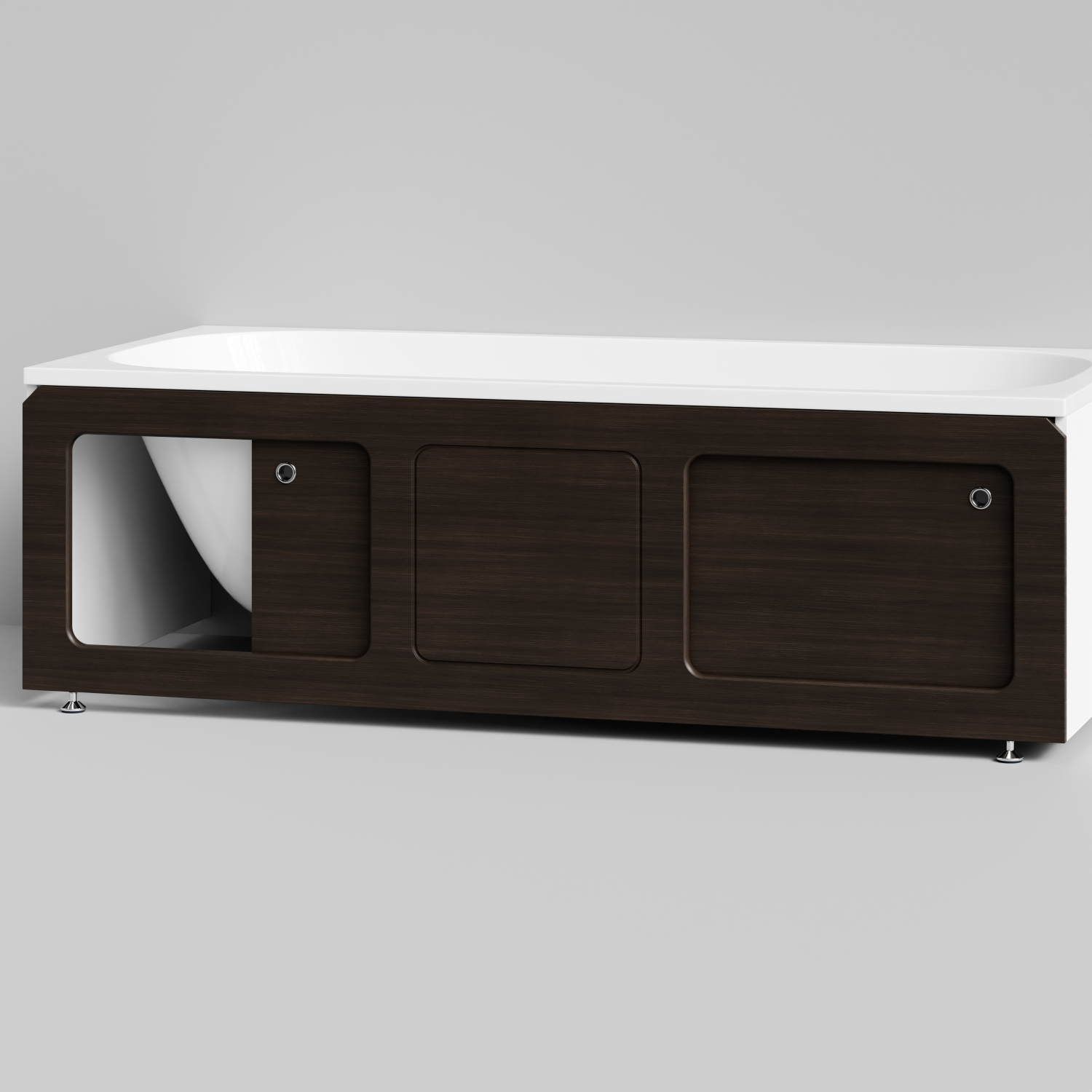 Экран под ванну Vod-ok Хит 180 раздвижной Палисандр