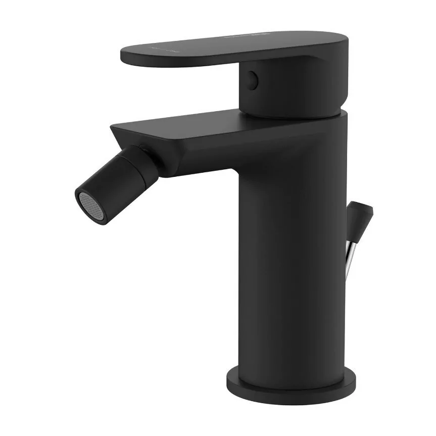 Смеситель для биде WasserKraft Elbe 7406 черный Soft-touch