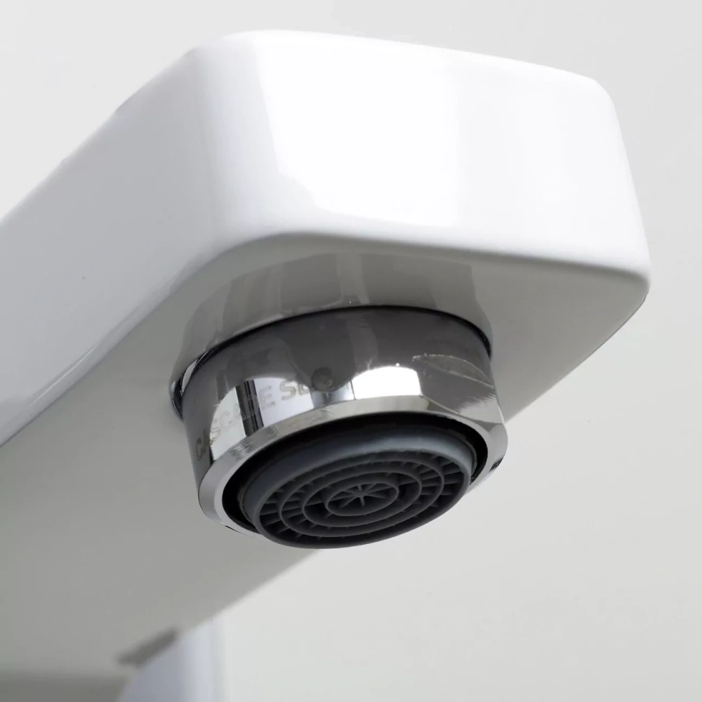 Смеситель для ванны WasserKraft Aller 1061WHITE хром от магазина Vanna-Vanna.ru!