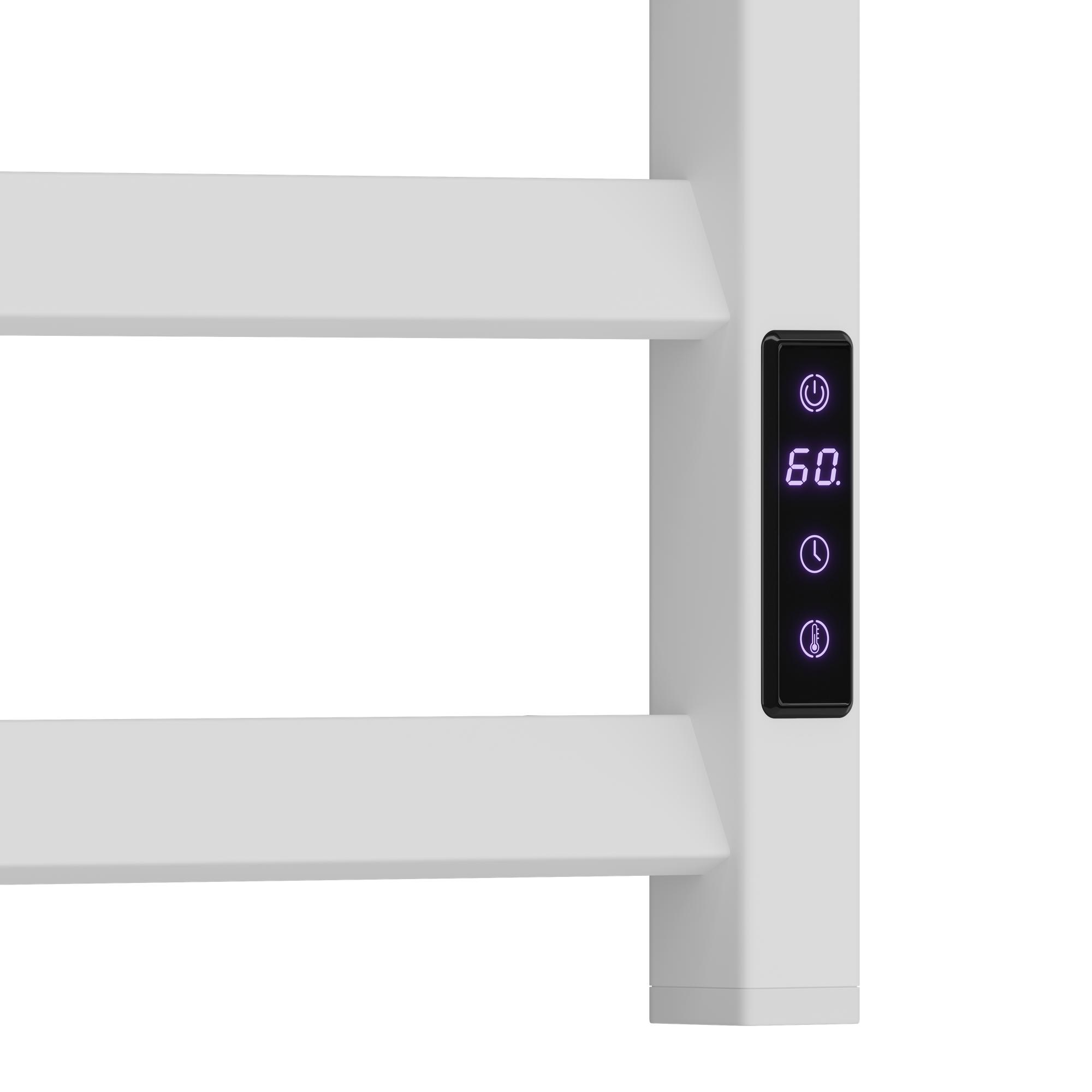 Полотенцесушитель электрический APEXTERMO Galaxy GL00184WM 800x400, белый матовый