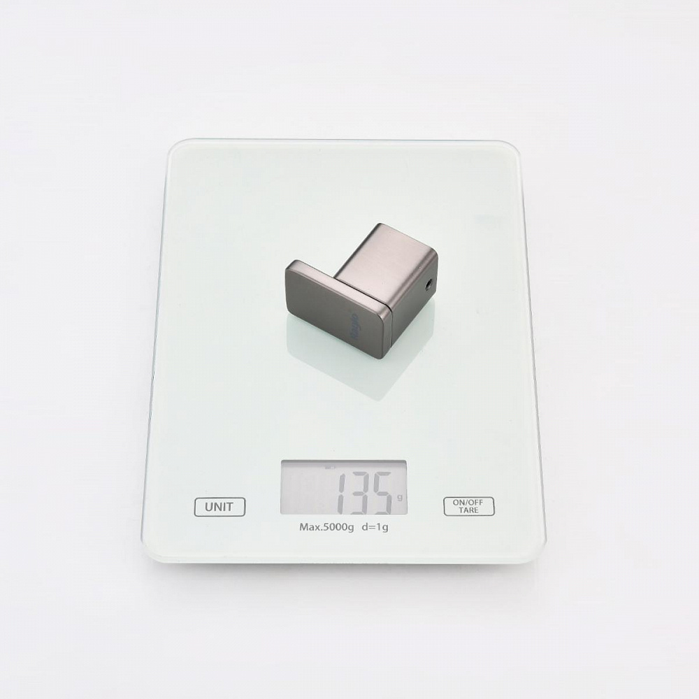Крючок Raglo R301.05.09, графит от магазина Vanna-Vanna.ru!
