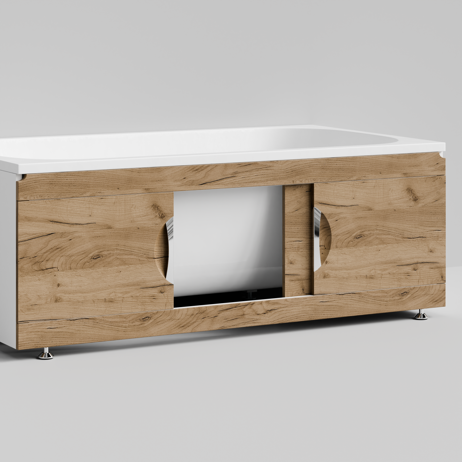 Экран под ванну Vod-ok Топ 150 раздвижной Дуб Тортуга