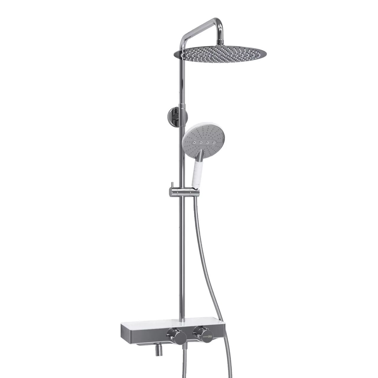Душевая стойка WasserKraft A113.116.059.CH Thermo хром