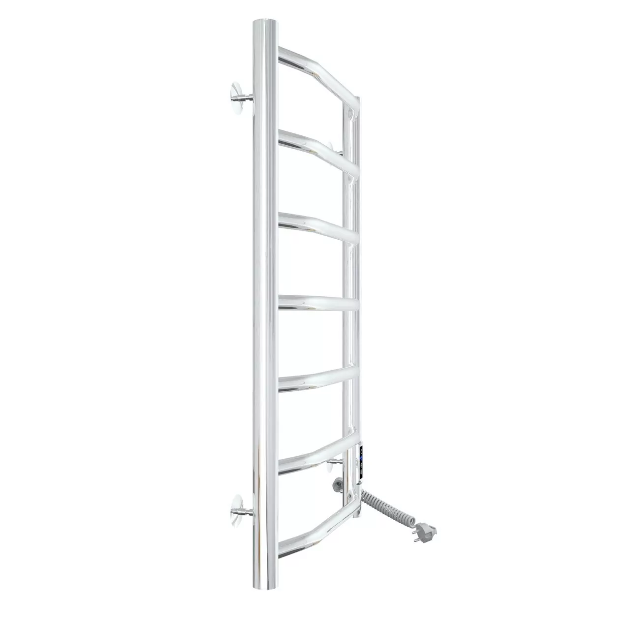 Полотенцесушитель электрический Laris Виктория П7 400х700 с терморегулятором, правый, хром