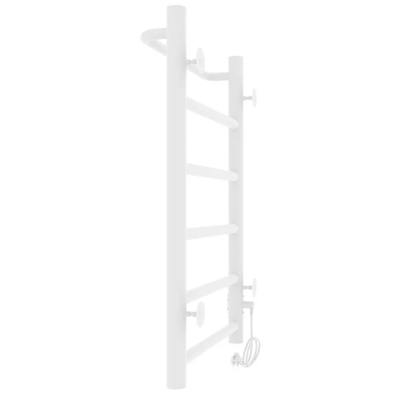 Полотенцесушитель электрический Laris Прайм ЧК 400х600 левый, белый матовый от магазина Vanna-Vanna.ru!