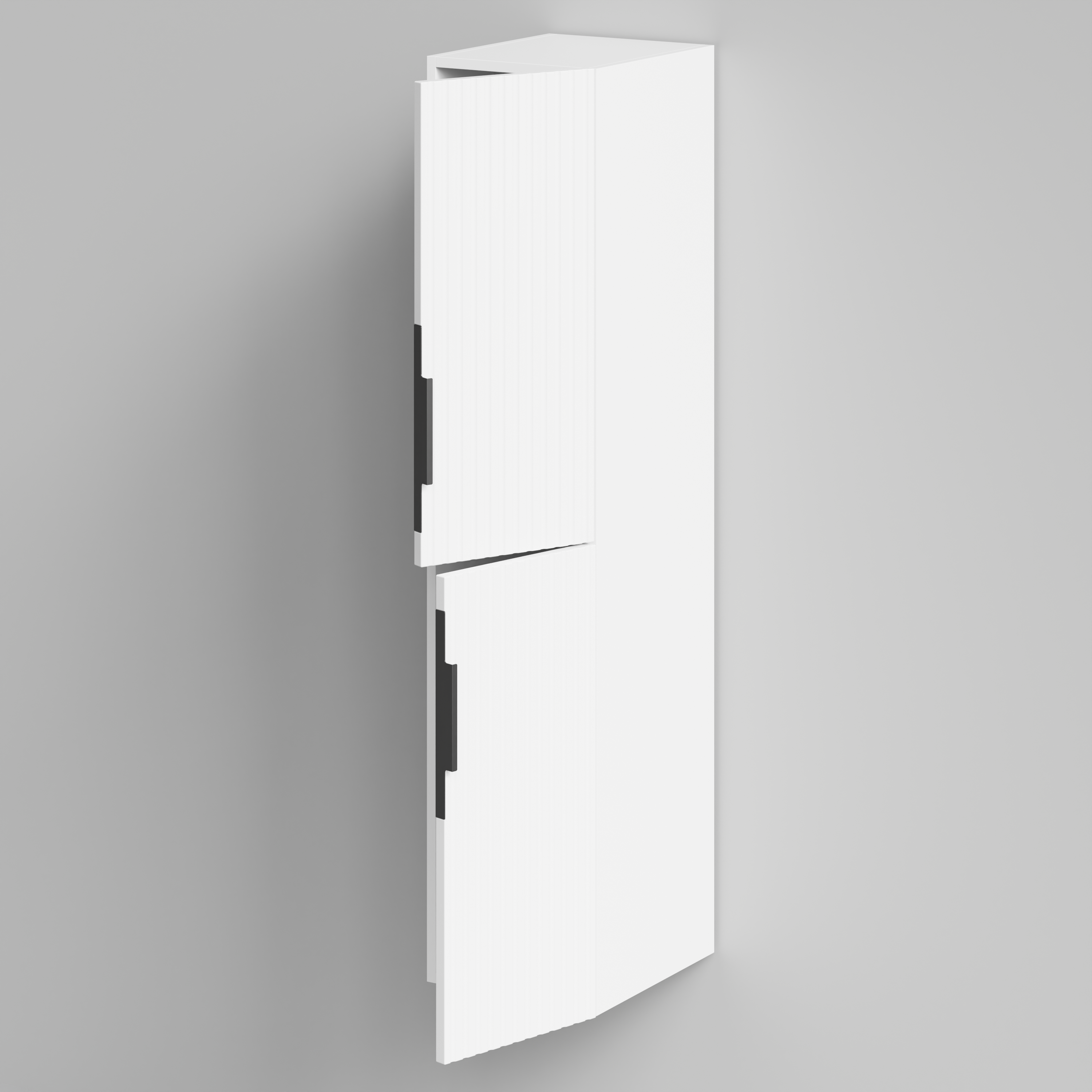 Пенал Vod-ok Дольче 30 L/R, 2 двери, подвесной, белый + 13 цветов