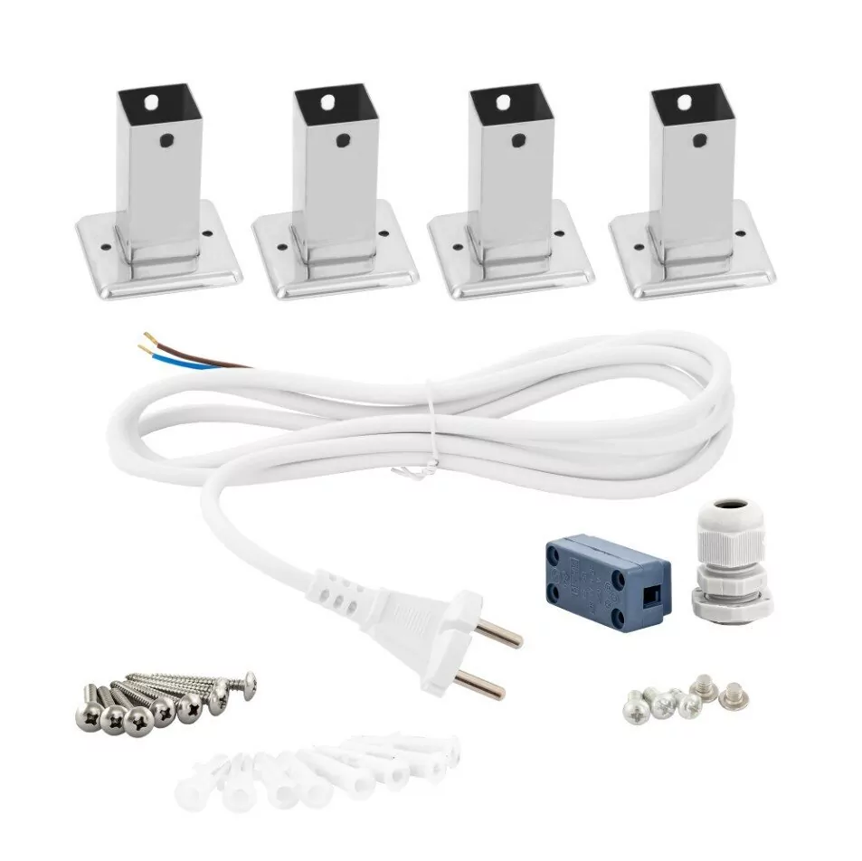 Полотенцесушитель электрический Energy Grand P 1000x400 хром