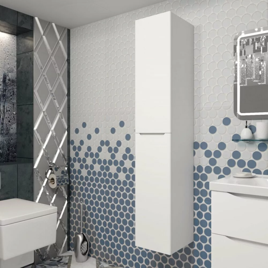 Пенал Opadiris Элеганс 30 R белый матовый