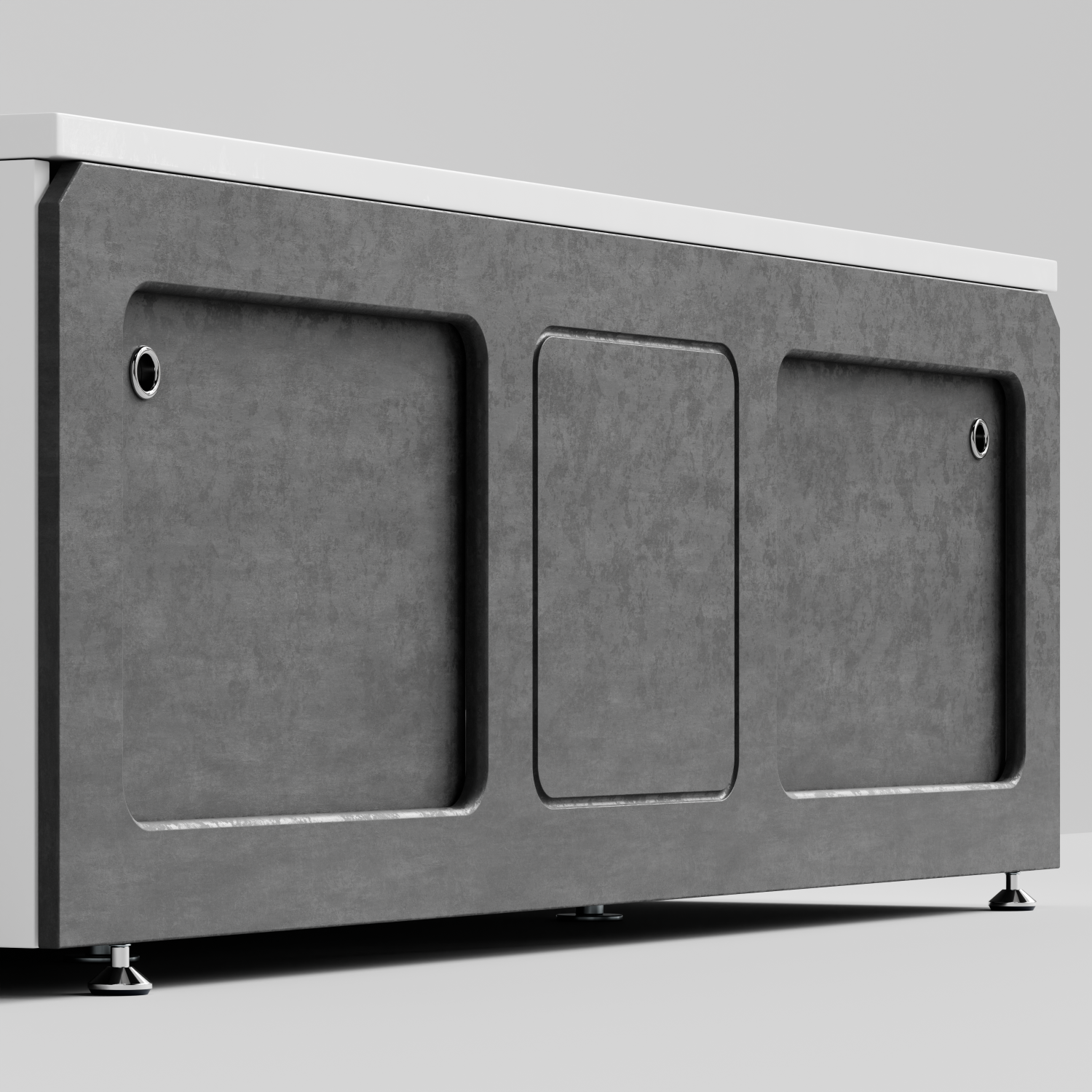 Экран под ванну Vod-ok Хит 170 раздвижной Серый камень