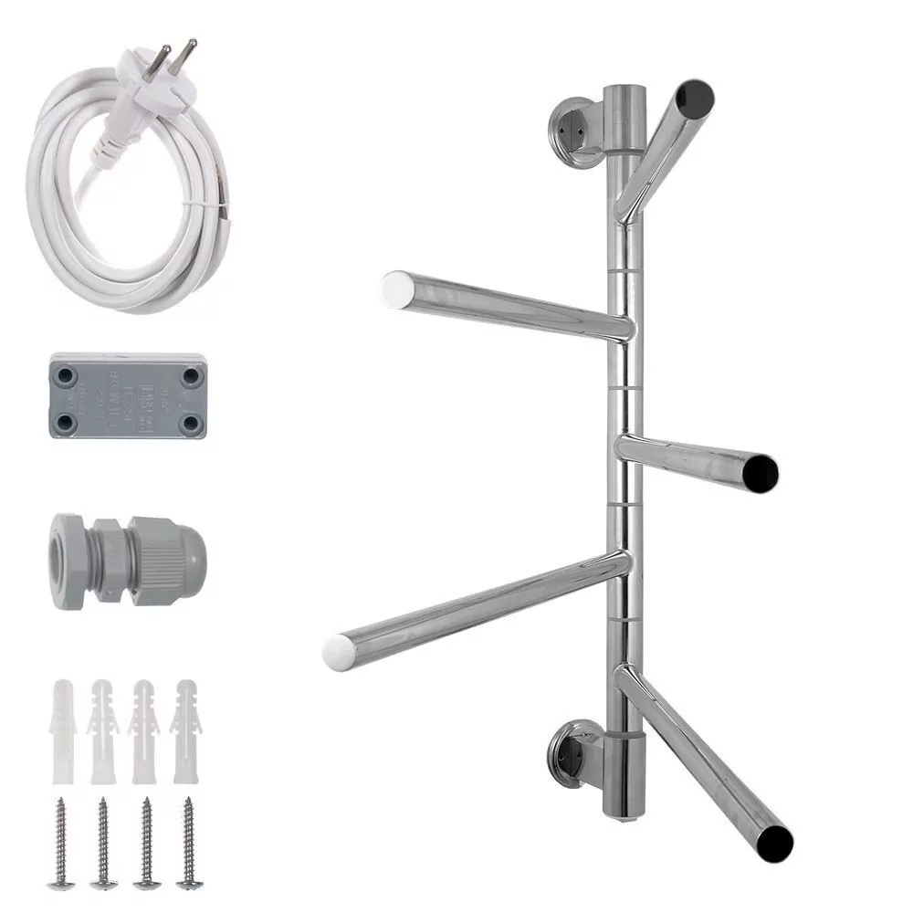 Полотенцесушитель электрический Energy I G5 64х55 поворотный, хром