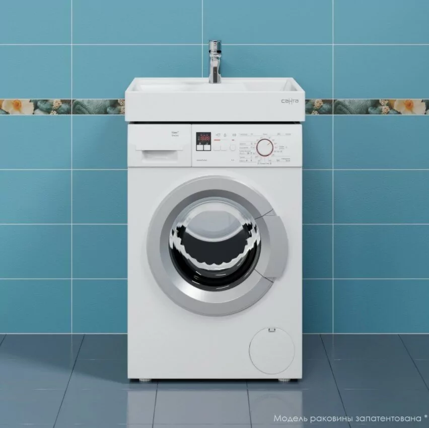 Раковина Санта Юпитер 60х55 белая