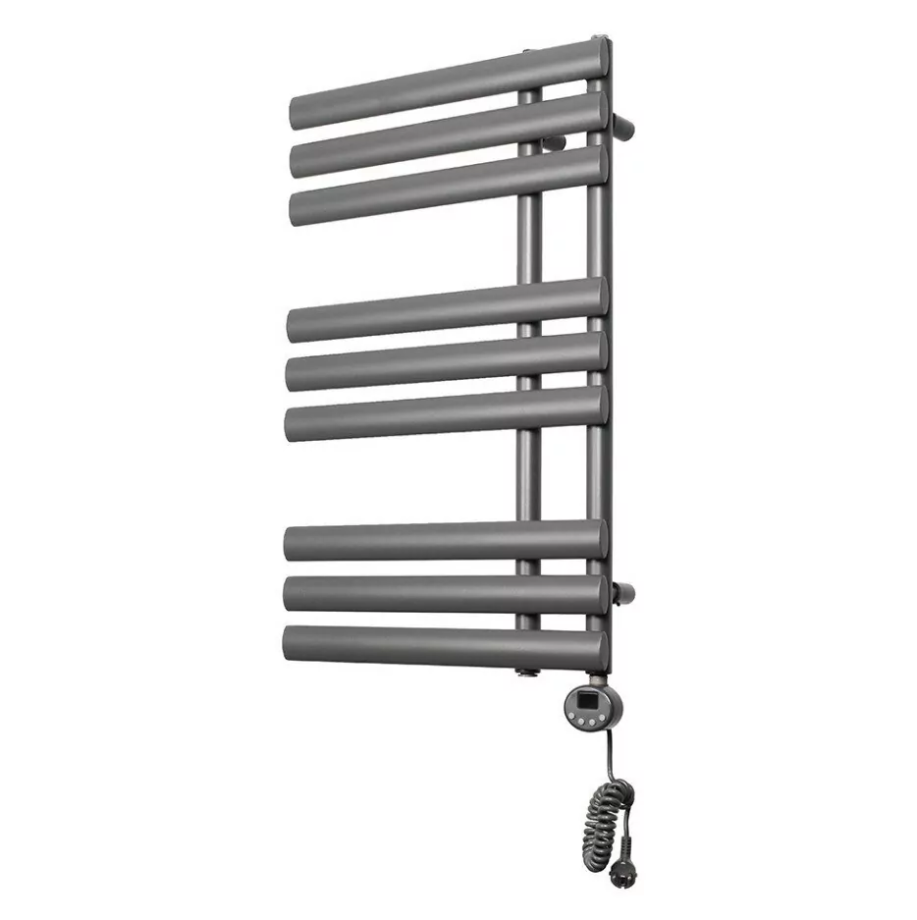 Полотенцесушитель электрический Domoterm Гамма П9 500х820 ER правый, графит