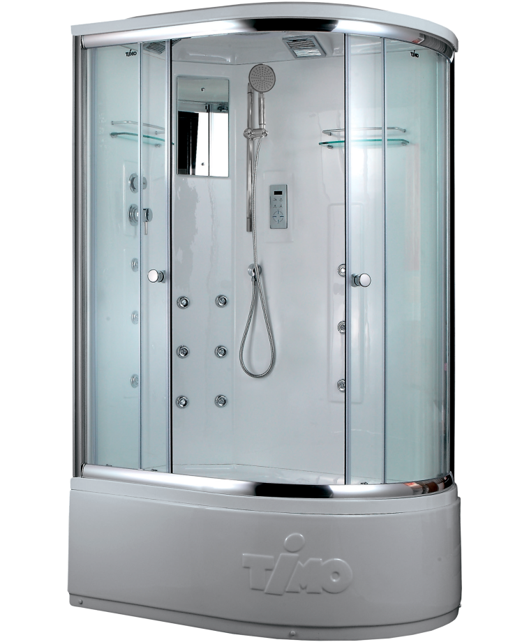 Душевая кабина Timo Lux T-7720 L 120*85*220, турецкая баня хамам